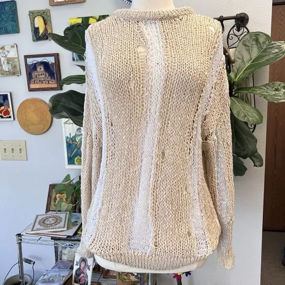 ZARA COMBINATION KNIT SWEATER 0021/007‎ Size Small NWT - Picture 7 of 7